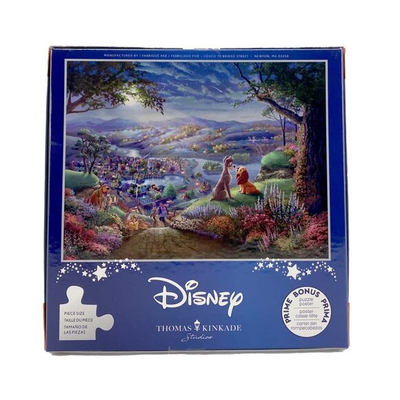 Ceaco | Disney 300 Piece Jigsaw Puzzle: Lady and the Tramp Falling in Love **NEW - Picture 2 of 3